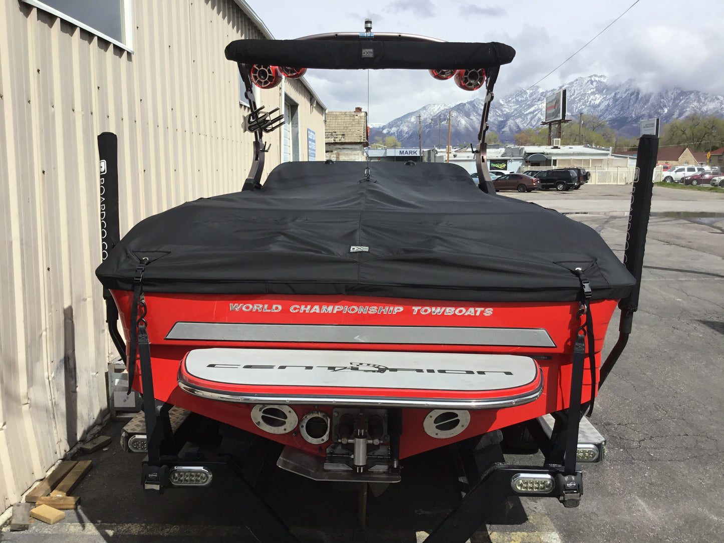 Centurion FX44 with Ages Tower Cinch Cover