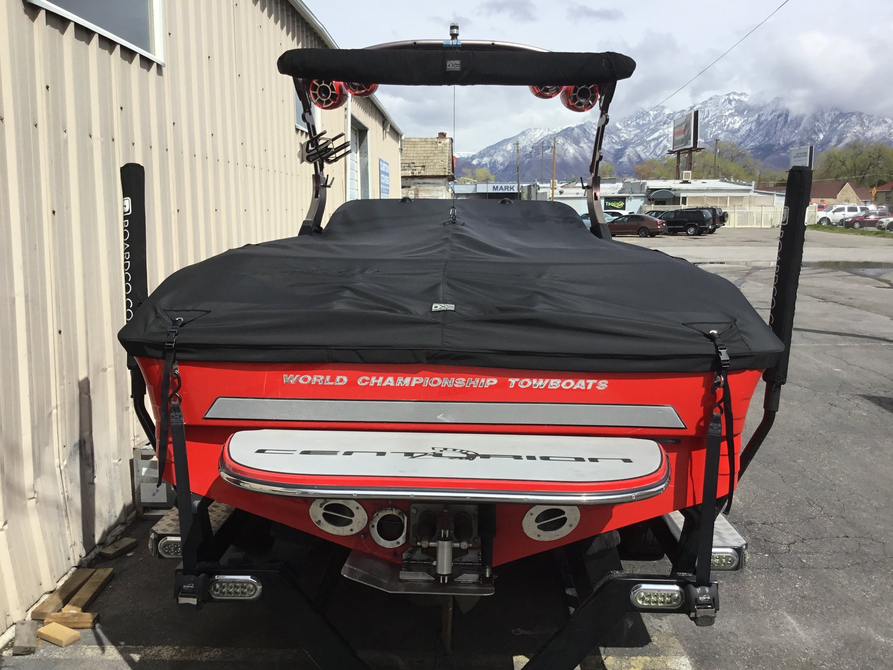 Centurion FX44 with Ages Tower Cinch Cover