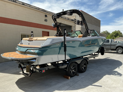 MasterCraft NXT23 with Z6 Tower Double Up Storage Cover