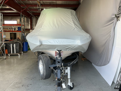 MasterCraft X25 with ZFT2 Tower Double Up Storage Cover