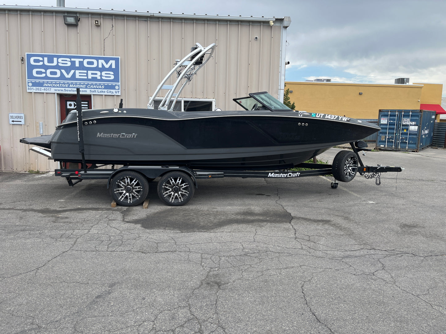 MasterCraft NXT Fwd Facing Arch Folding Canopy Top