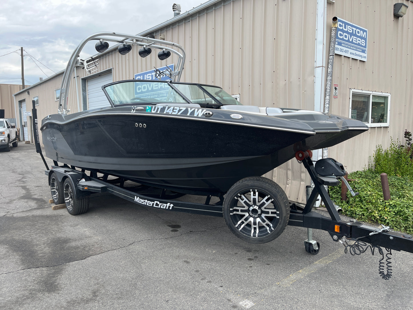 MasterCraft NXT Fwd Facing Arch Folding Canopy Top