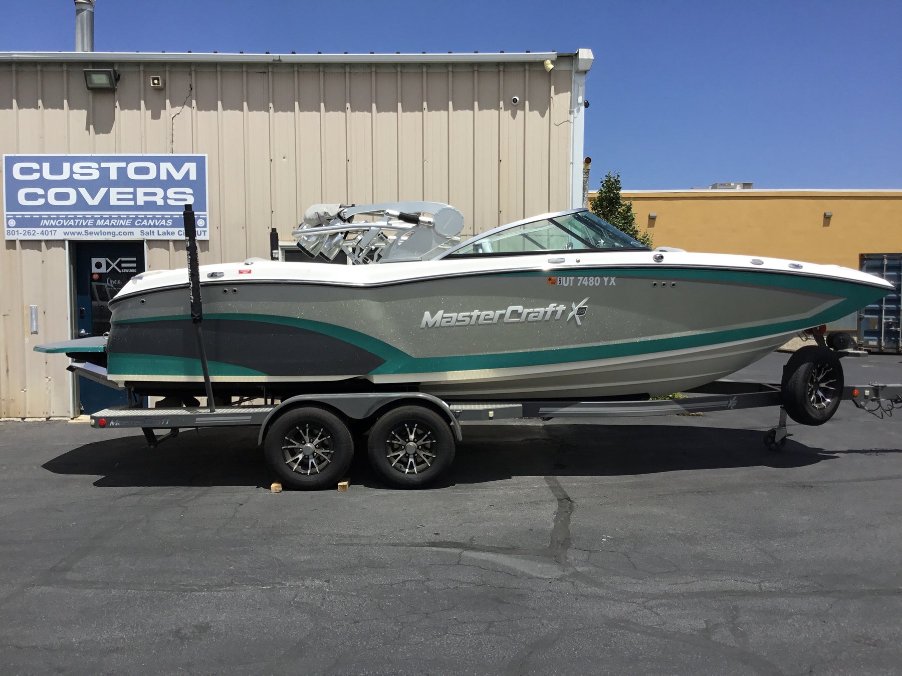 MasterCraft X23 with ZFT4 Tower TD Ratchet Cover