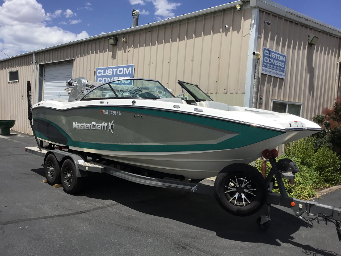 MasterCraft X23 with ZFT4 Tower TD Ratchet Cover