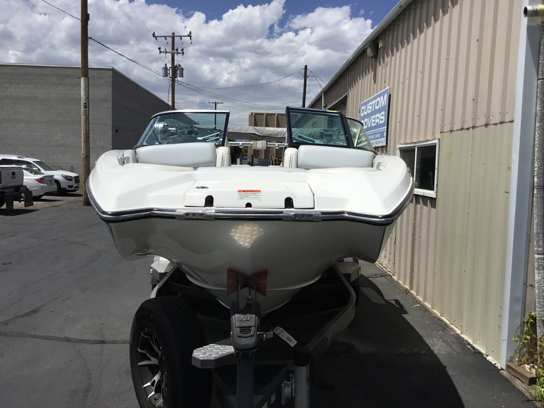 MasterCraft X23 with ZFT4 Tower TD Ratchet Cover