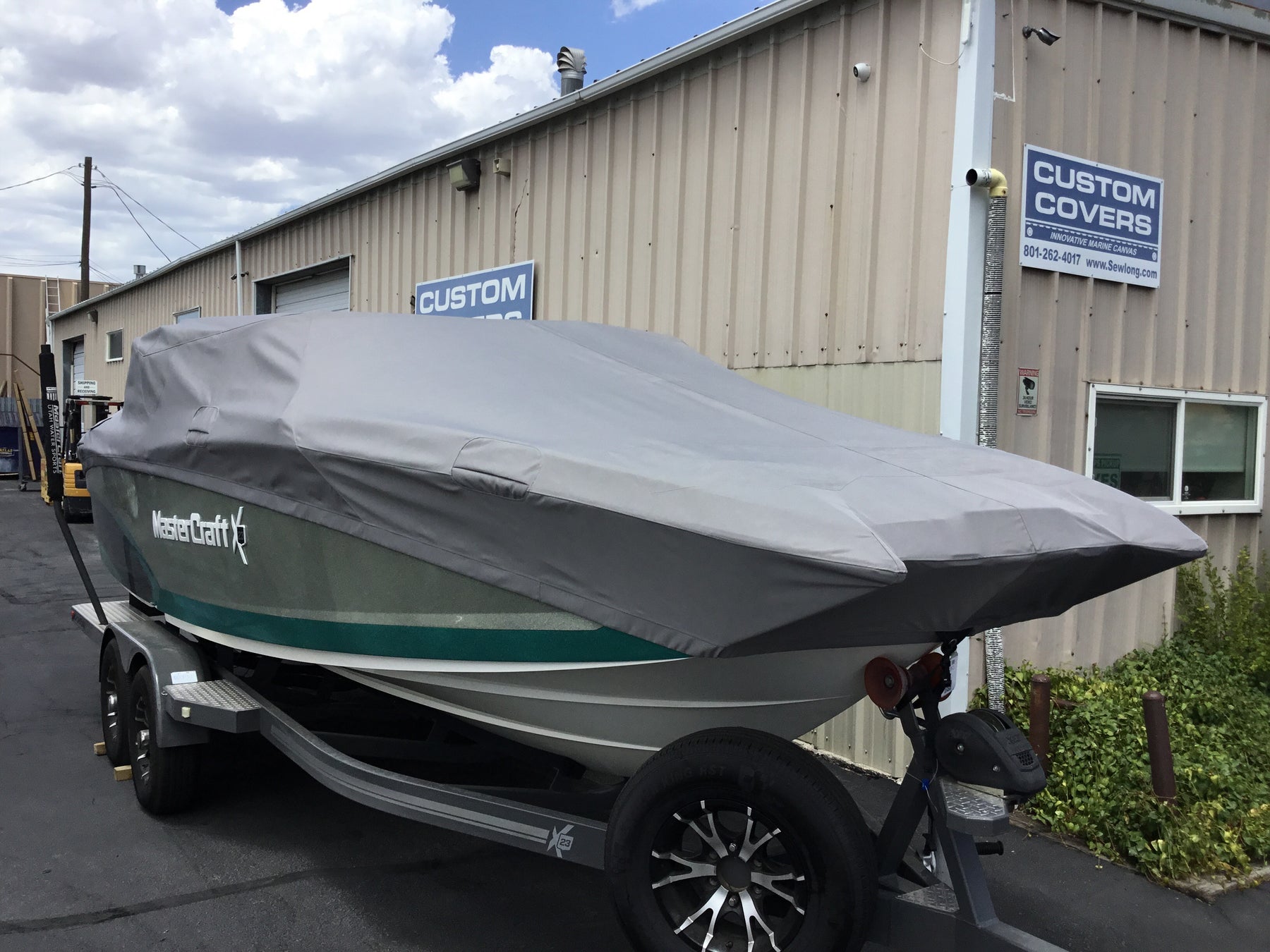 MasterCraft X23 with ZFT4 Tower TD Ratchet Cover