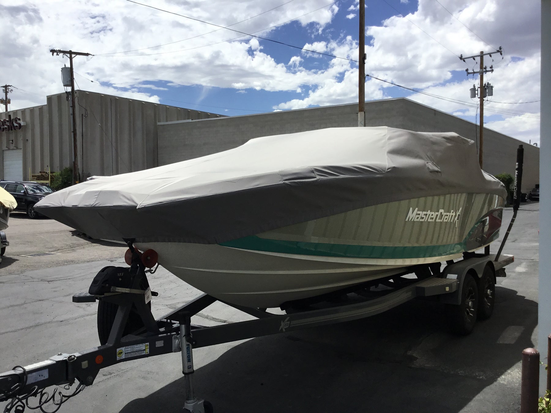 MasterCraft X23 with ZFT4 Tower TD Ratchet Cover