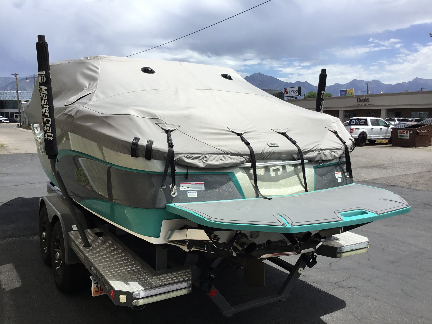MasterCraft X23 with ZFT4 Tower TD Ratchet Cover