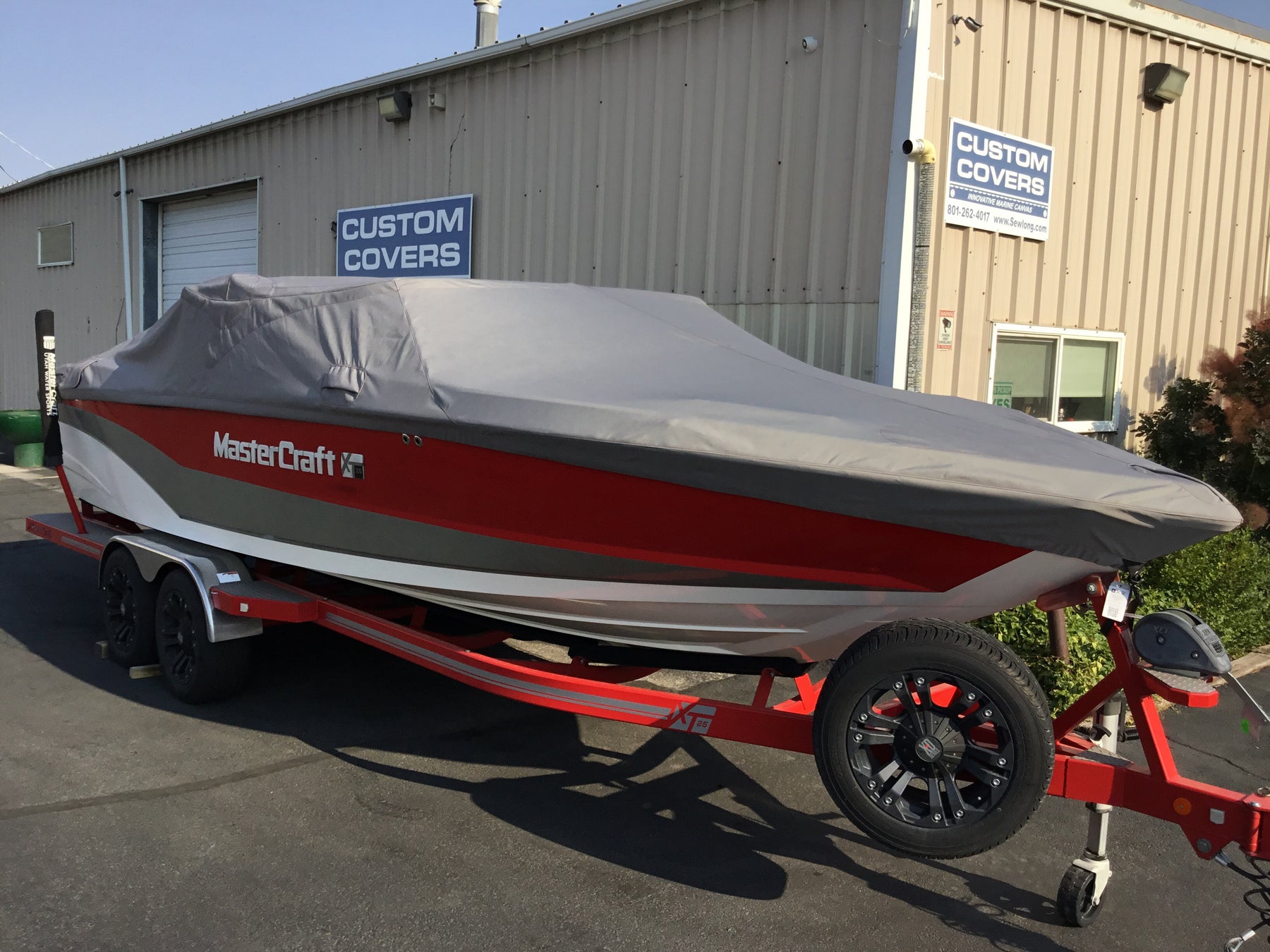MasterCraft X25 with ZFT4 Tower TD Ratchet Cover