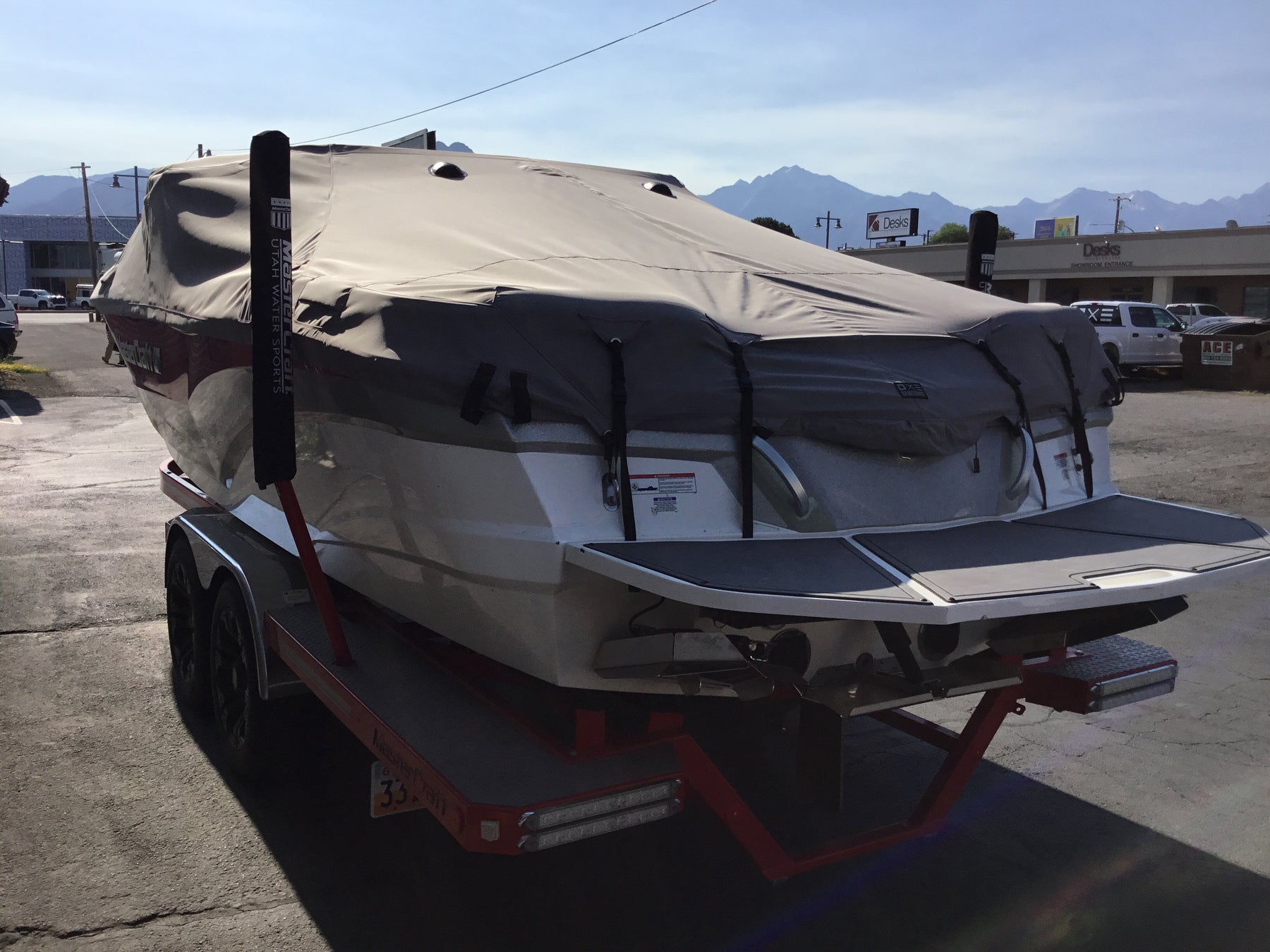 MasterCraft X25 with ZFT4 Tower TD Ratchet Cover
