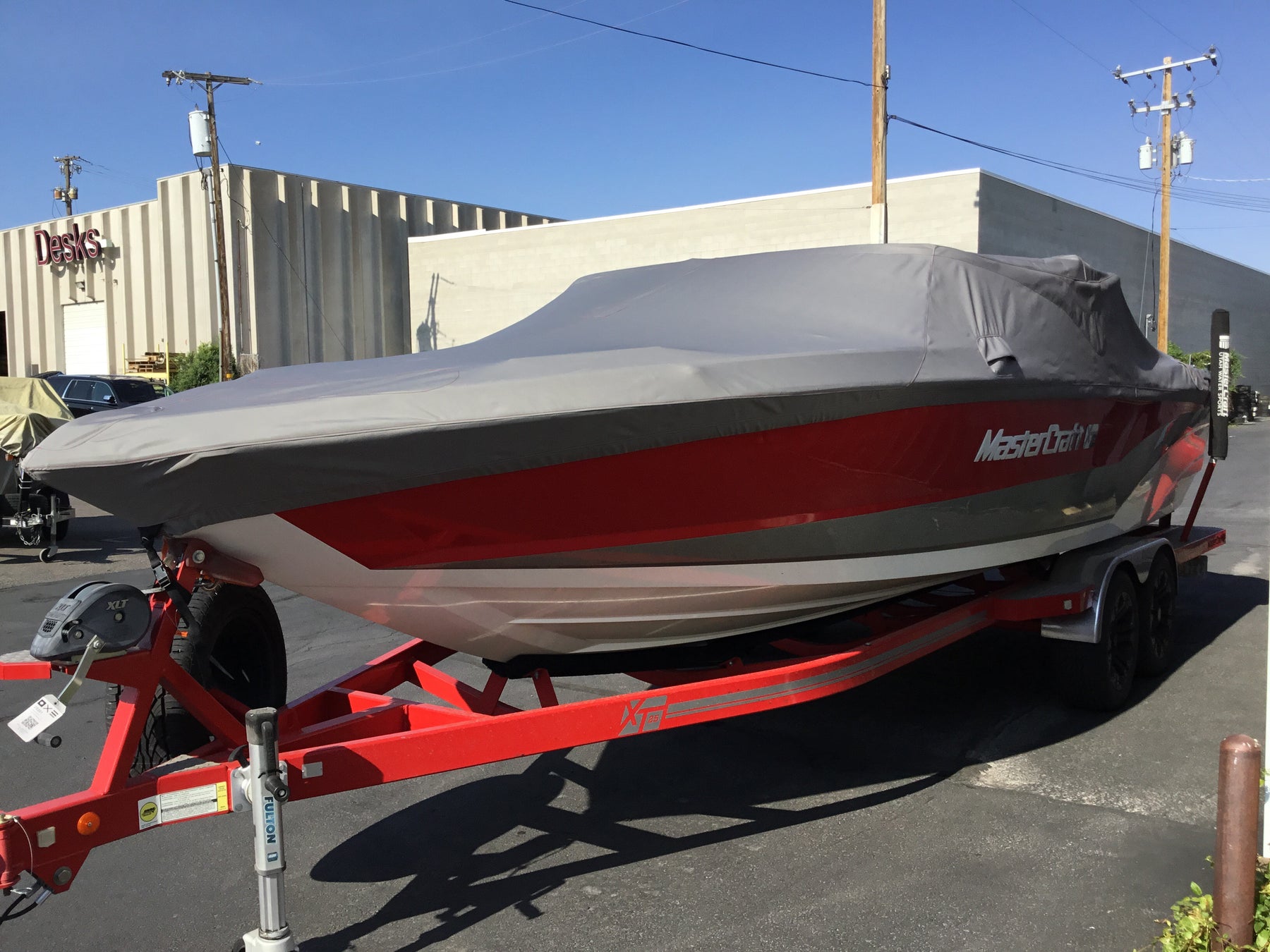 MasterCraft X25 with ZFT4 Tower TD Ratchet Cover