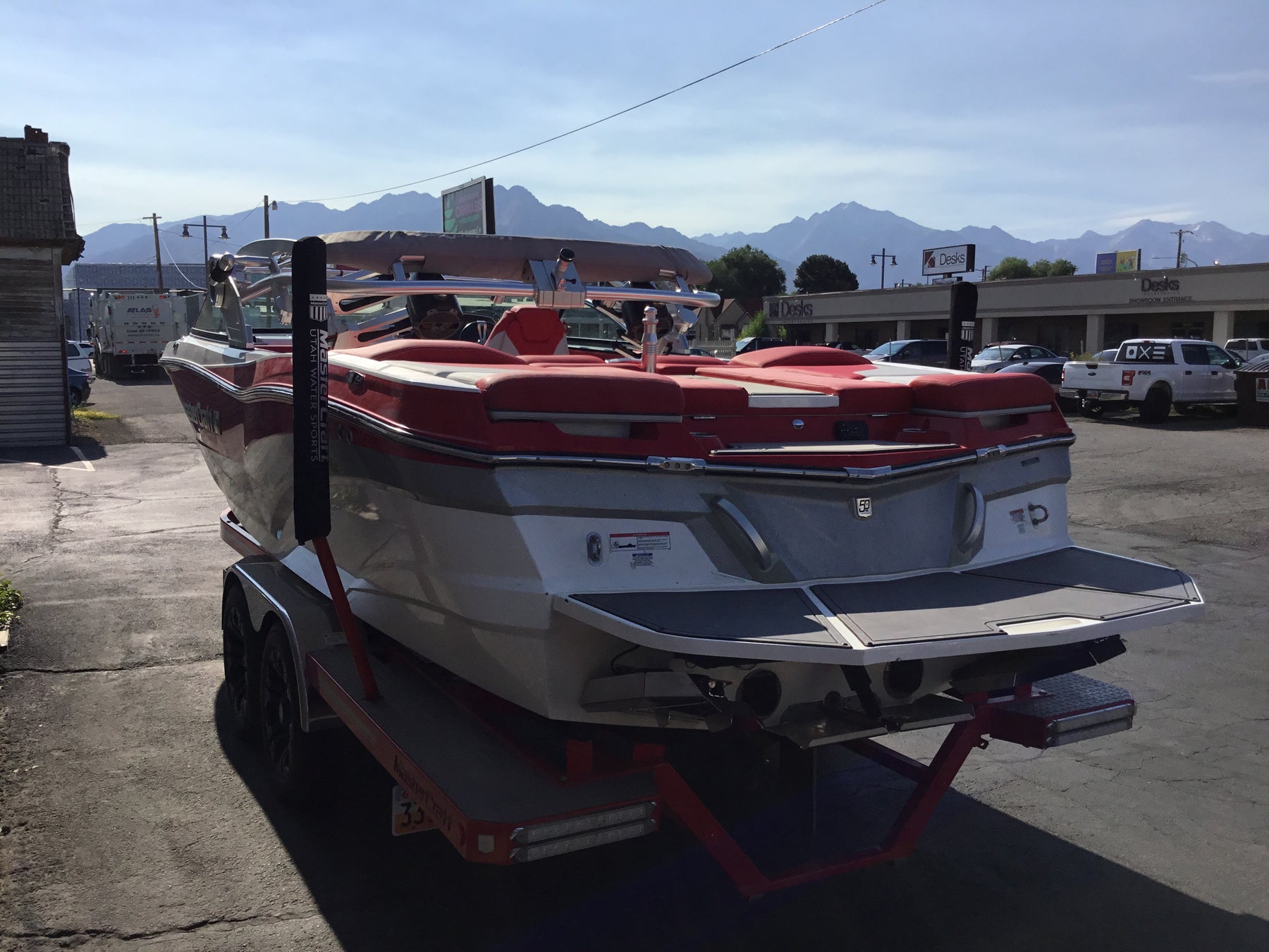 MasterCraft X25 with ZFT4 Tower TD Ratchet Cover