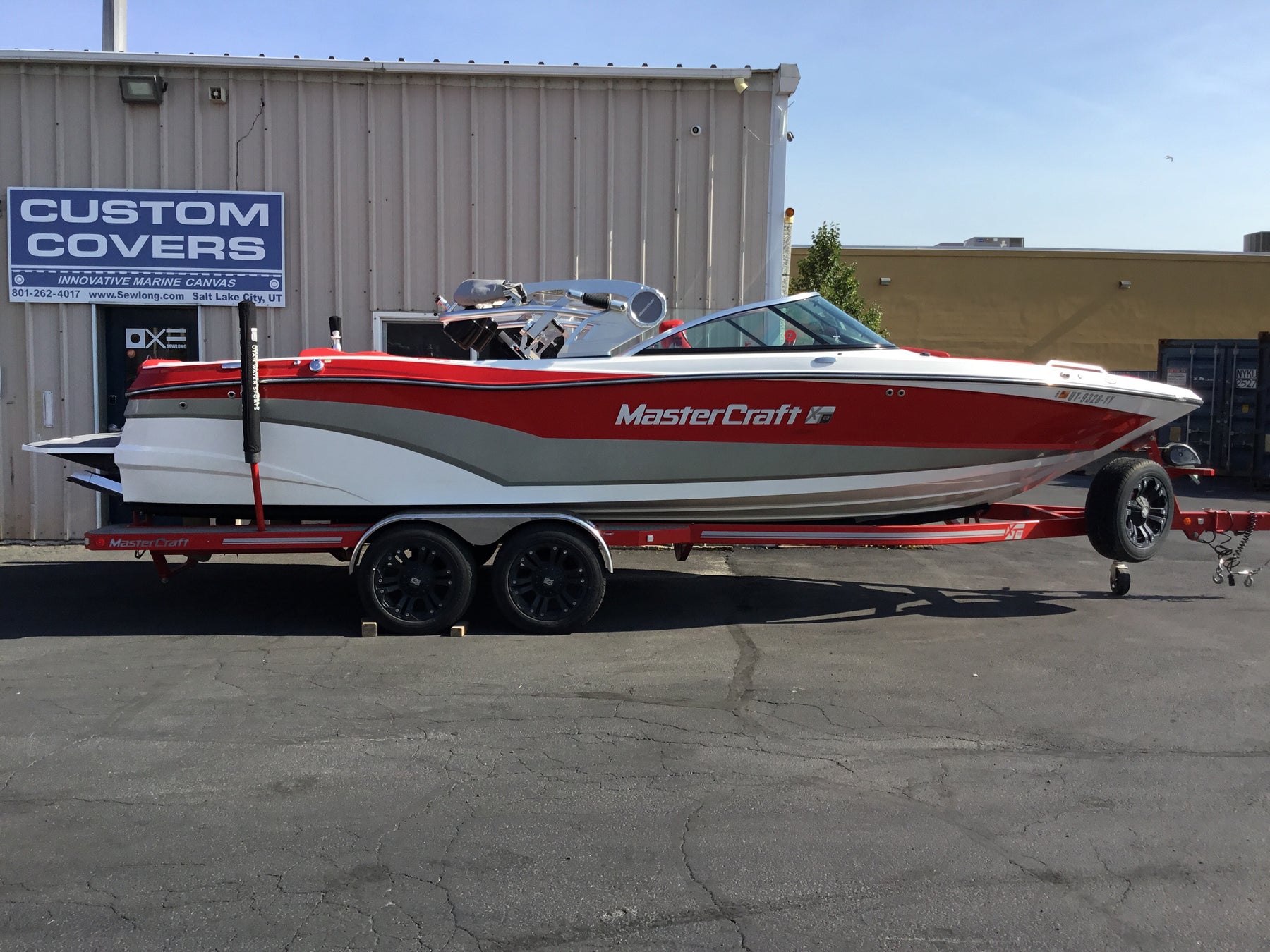 MasterCraft X25 with ZFT4 Tower TD Ratchet Cover