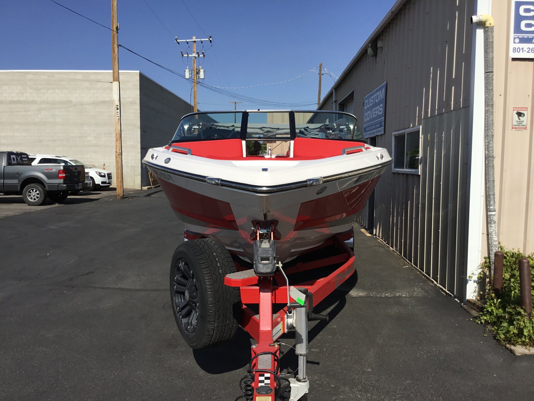 MasterCraft X25 with ZFT4 Tower TD Ratchet Cover