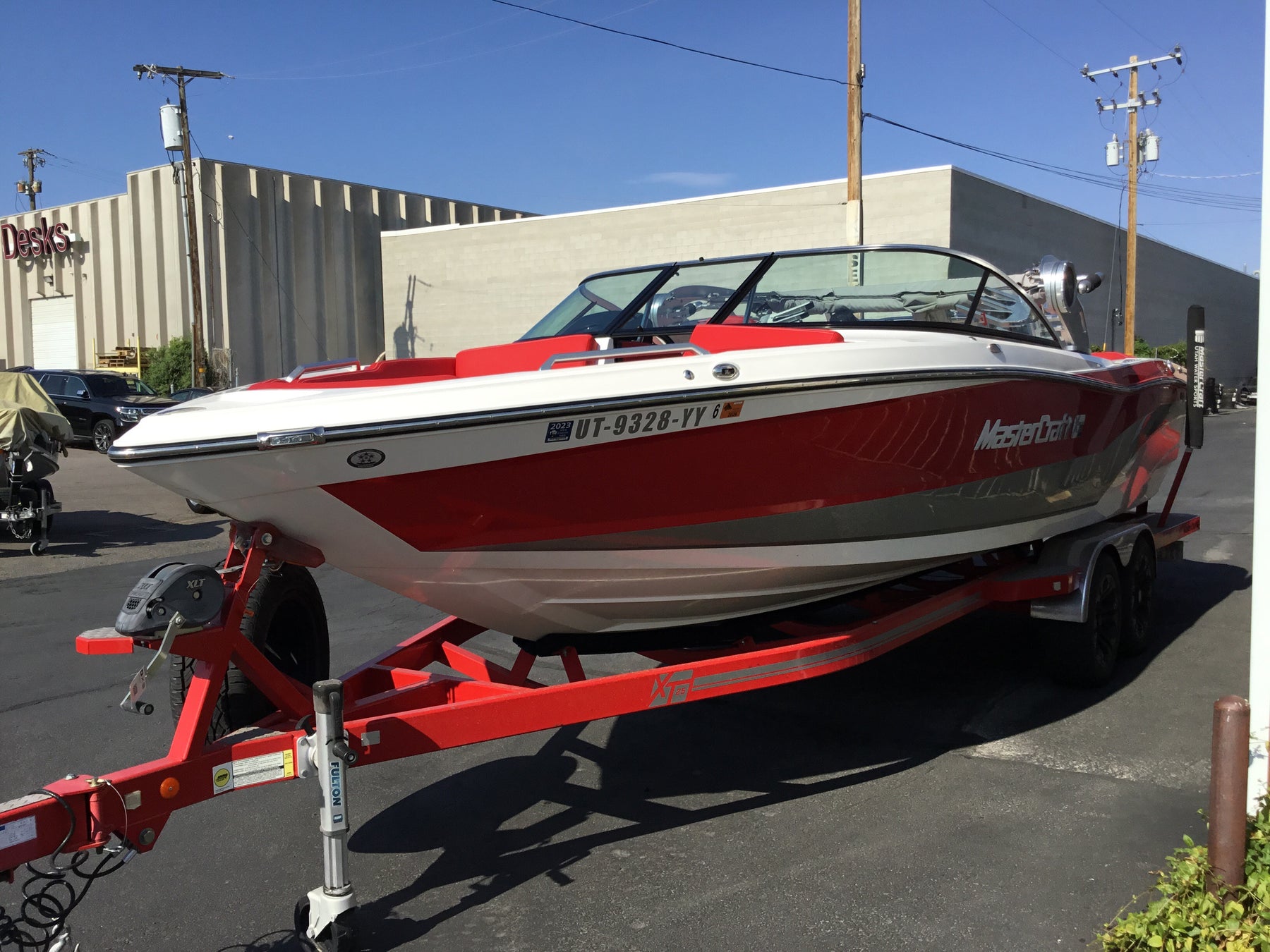 MasterCraft X25 with ZFT4 Tower TD Ratchet Cover