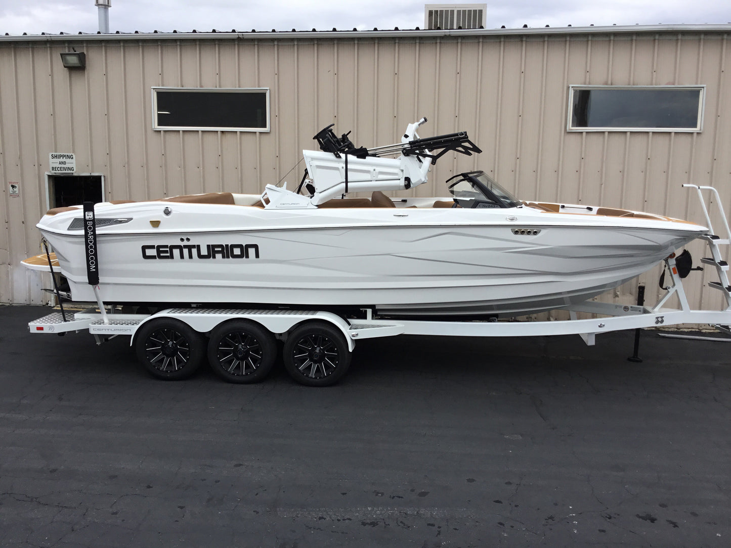 Centurion Nv243 W/FCTv3 & Skylock Board Racks Tower Down Ratchet Cover