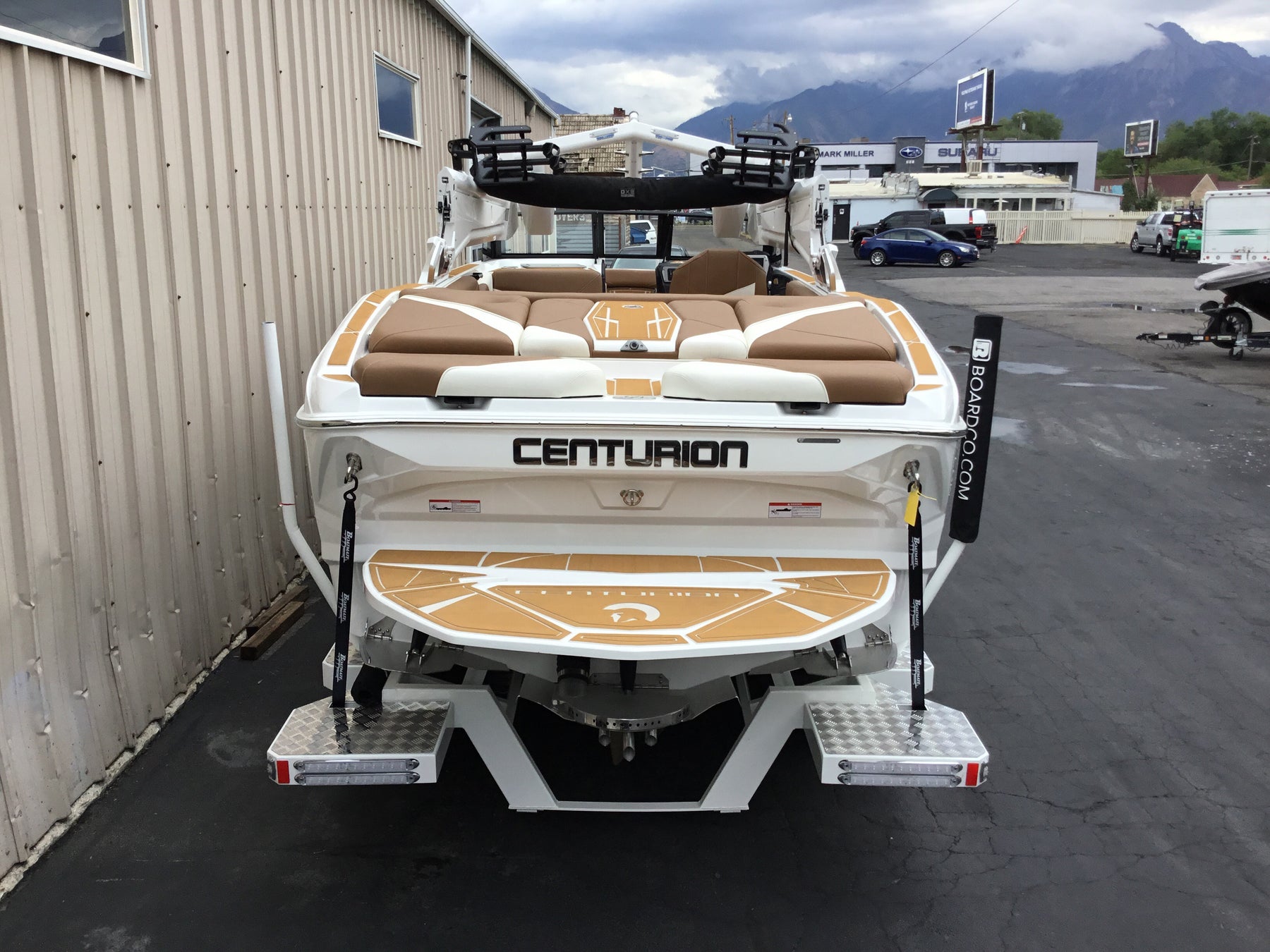 Centurion Nv243 W/FCTv3 & Skylock Board Racks Tower Down Ratchet Cover