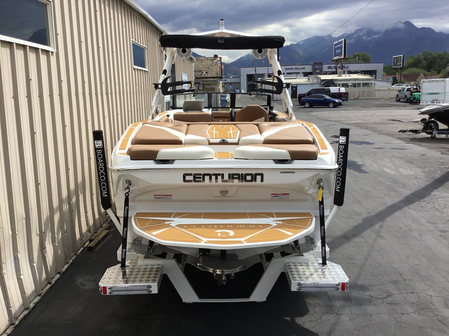 Centurion Nv243 W/FCTv3 & Skylock Board Racks Tower Down Ratchet Cover