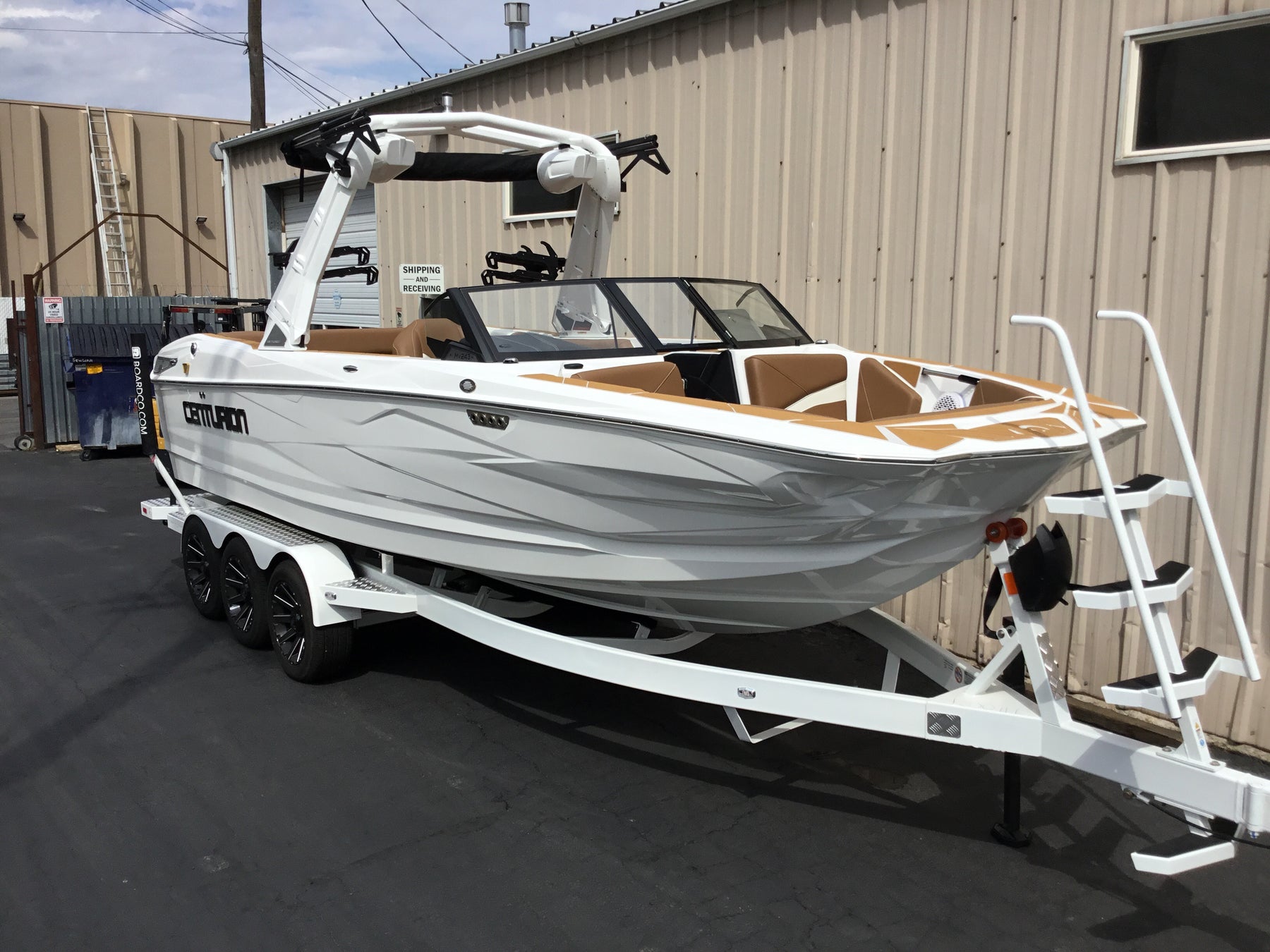 Centurion Nv243 W/FCTv3 & Skylock Board Racks Tower Down Ratchet Cover