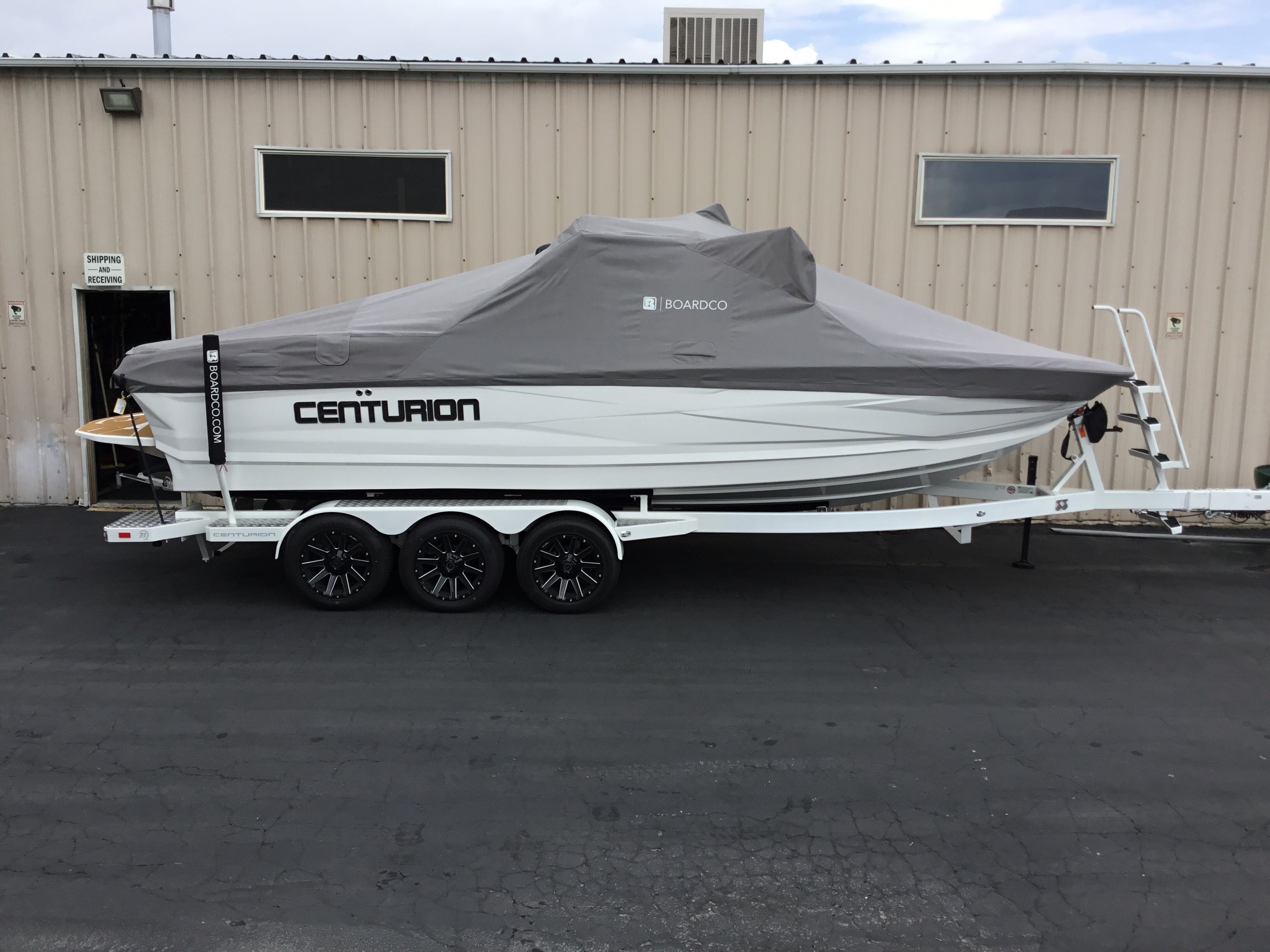 Centurion Nv243 W/FCTv3 & Skylock Board Racks Tower Down Ratchet Cover