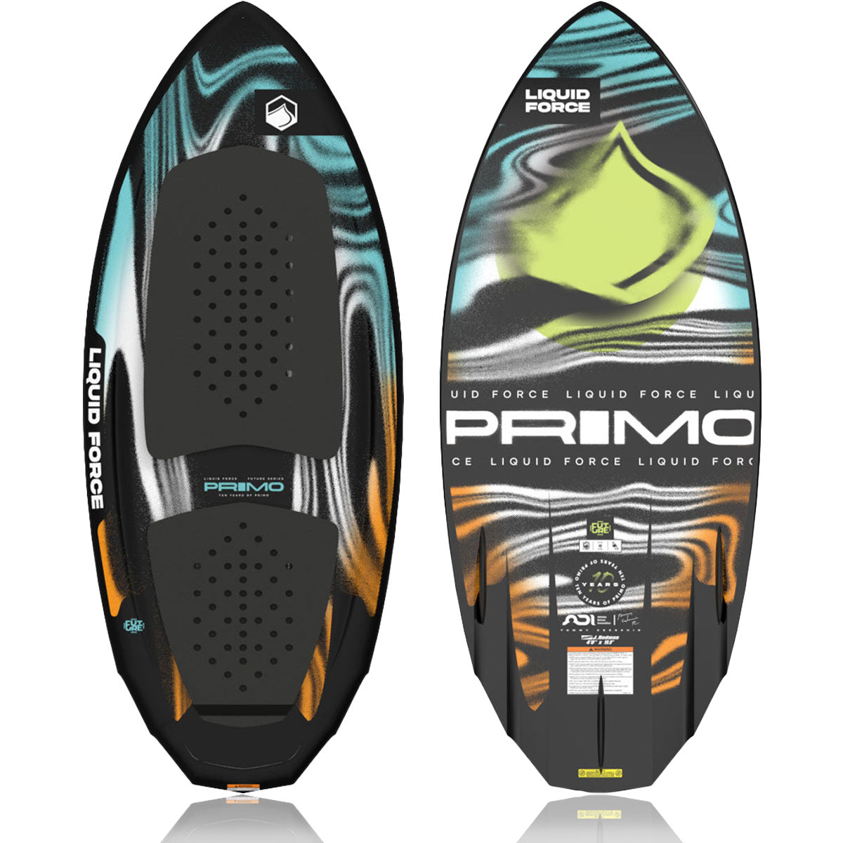 Liquid Force Primo FS Wakesurf Board w/Straps 2026
