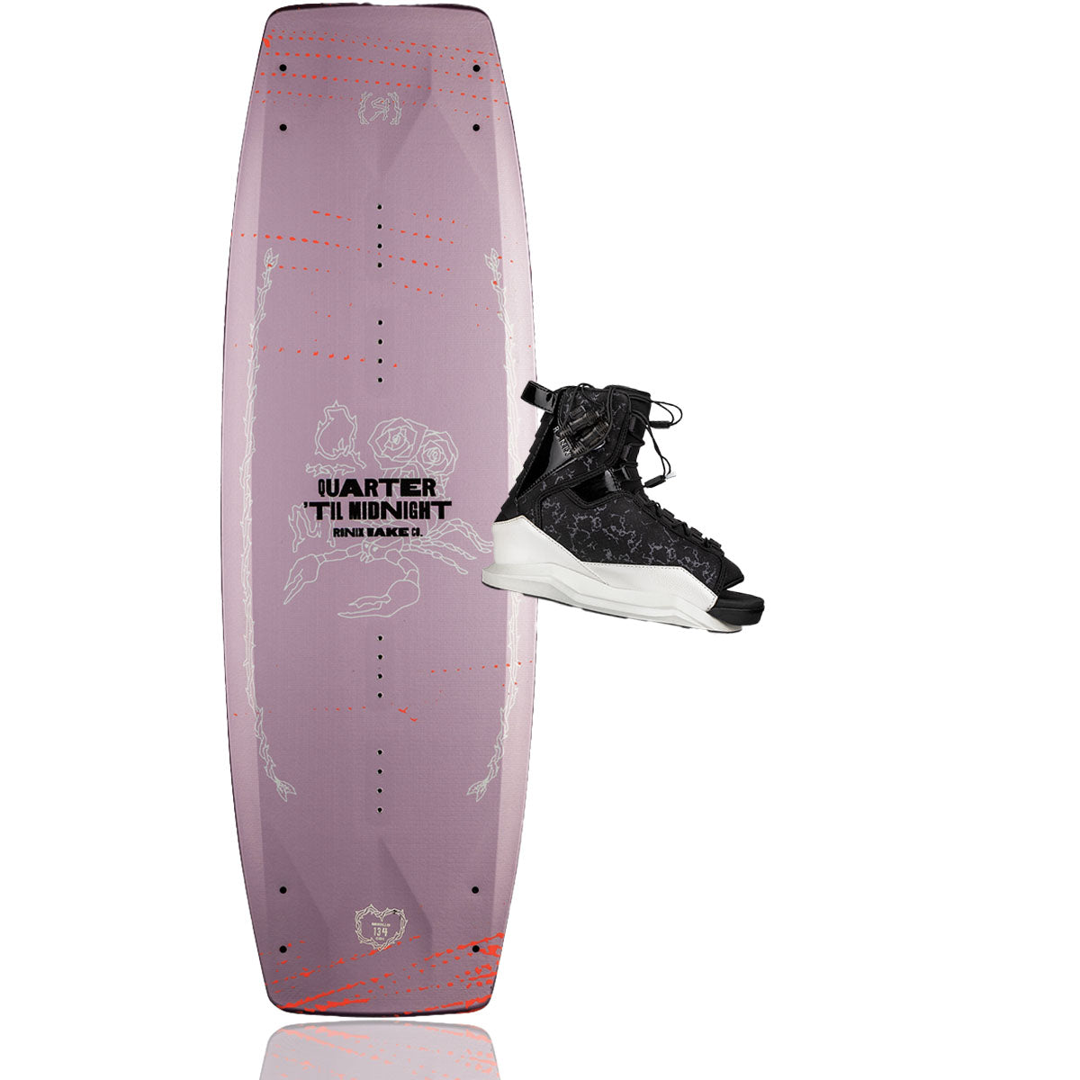 Ronix Quarter 'Til Midnight w/ Halo Wakeboard Package 2026