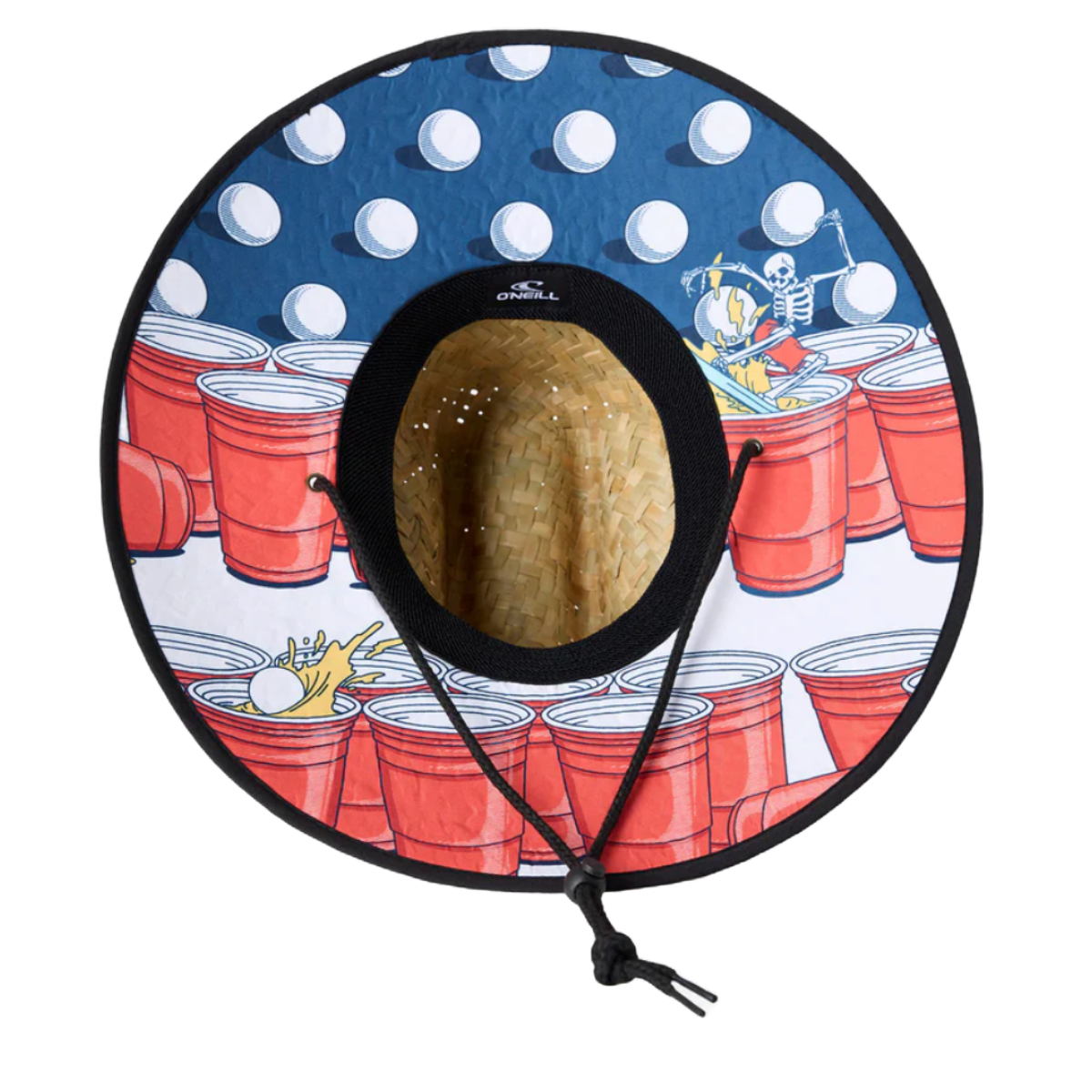 O'Neill Sonoma Prints Hat in Red, White & Blue