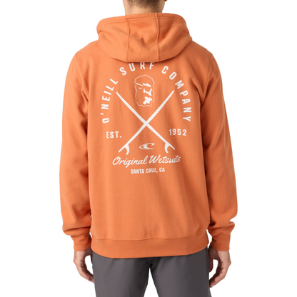 O'Neill Fifty Two Pullover Hoodie in Autumn Leaf