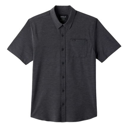 O'Neill TRVLR UPF Traverse Relaxed Fit Shirt in Black