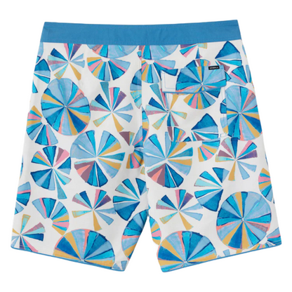O'Neill Hyperfreak Mysto Scallop 19" Boardshort in Cream