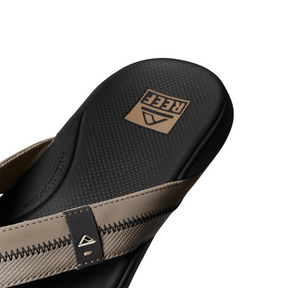 Reef Cushion Phantom Men's Sandal in Fossil Raven