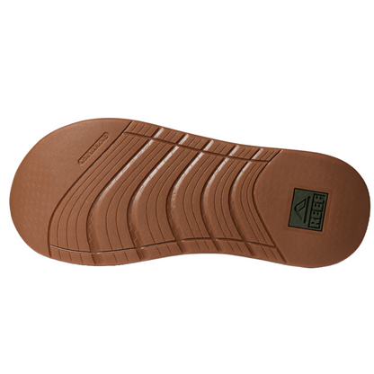 Reef The Deckhand Men's Sandal in Olive/Gum