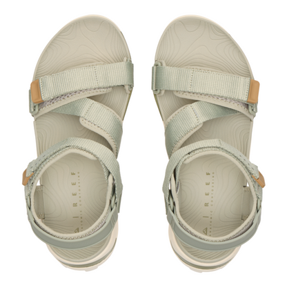 Reef Cross Shore Men's Sandal in Sage/Tan