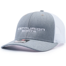 Centurion Boats Classic Trucker Cap in Heather Grey/White