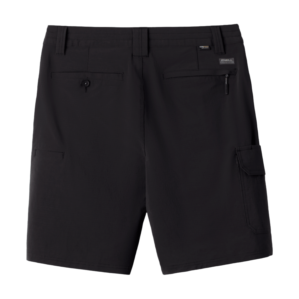 O'Neill TRVLR Cargo 20" Hybrid Shorts in Black