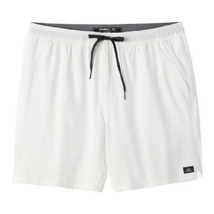 O'Neill Perform Light Lined E-Waist 17" Shorts in White