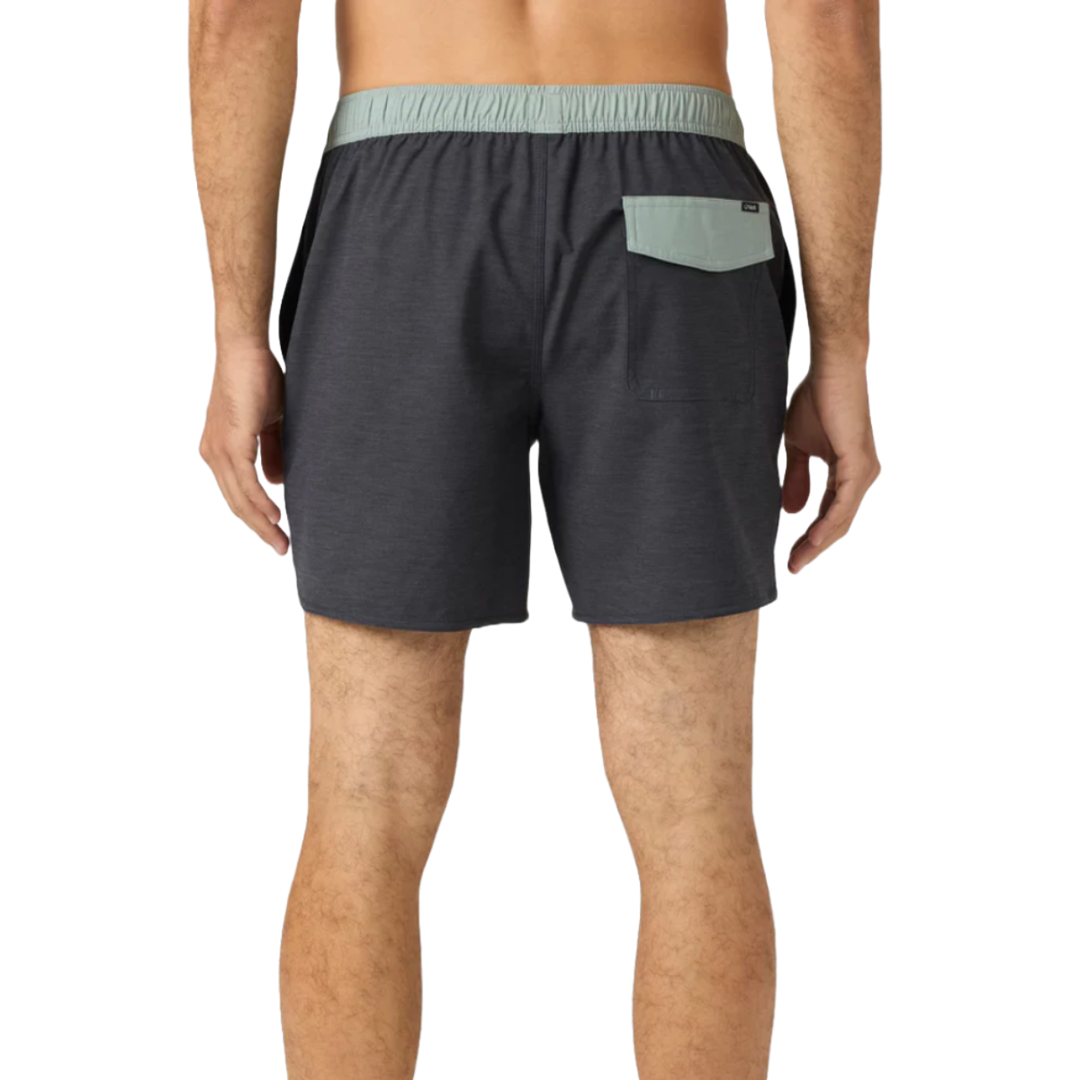 O'Neill OG Scallop Solid Volley 16" Boardshorts in Black