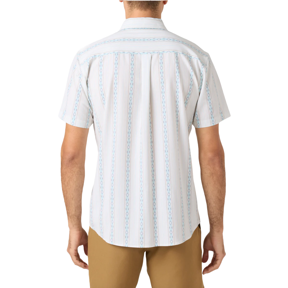 O'Neill TRVLR UPF Traverse Standard Shirt in Cream