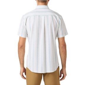 O'Neill TRVLR UPF Traverse Standard Shirt in Cream