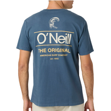 O'Neill OG Parallel Lines Tee in VN Indigo