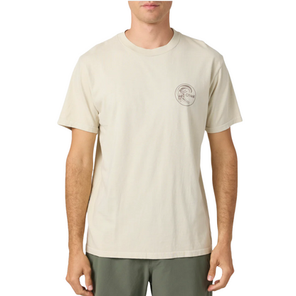 O'Neill OG Log Tee in Light Khaki