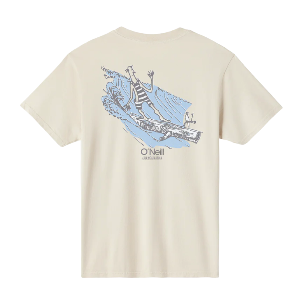 O'Neill OG Log Tee in Light Khaki