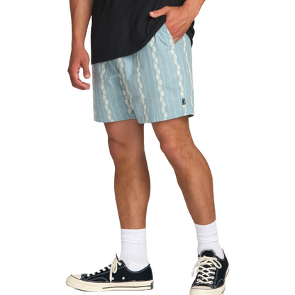 Billabong Mario Jaquard Short in Cosmic Blue