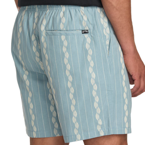Billabong Mario Jaquard Short in Cosmic Blue