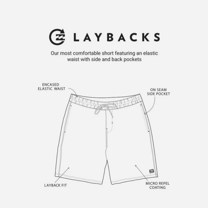 Billabong Good Times Layback Boardshorts in Lemon