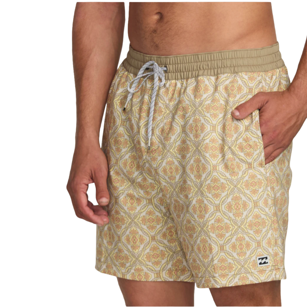 Billabong Good Times Layback Boardshorts in Lemon
