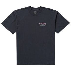 Billabong Raging Bull Regular Tee in Washed Black
