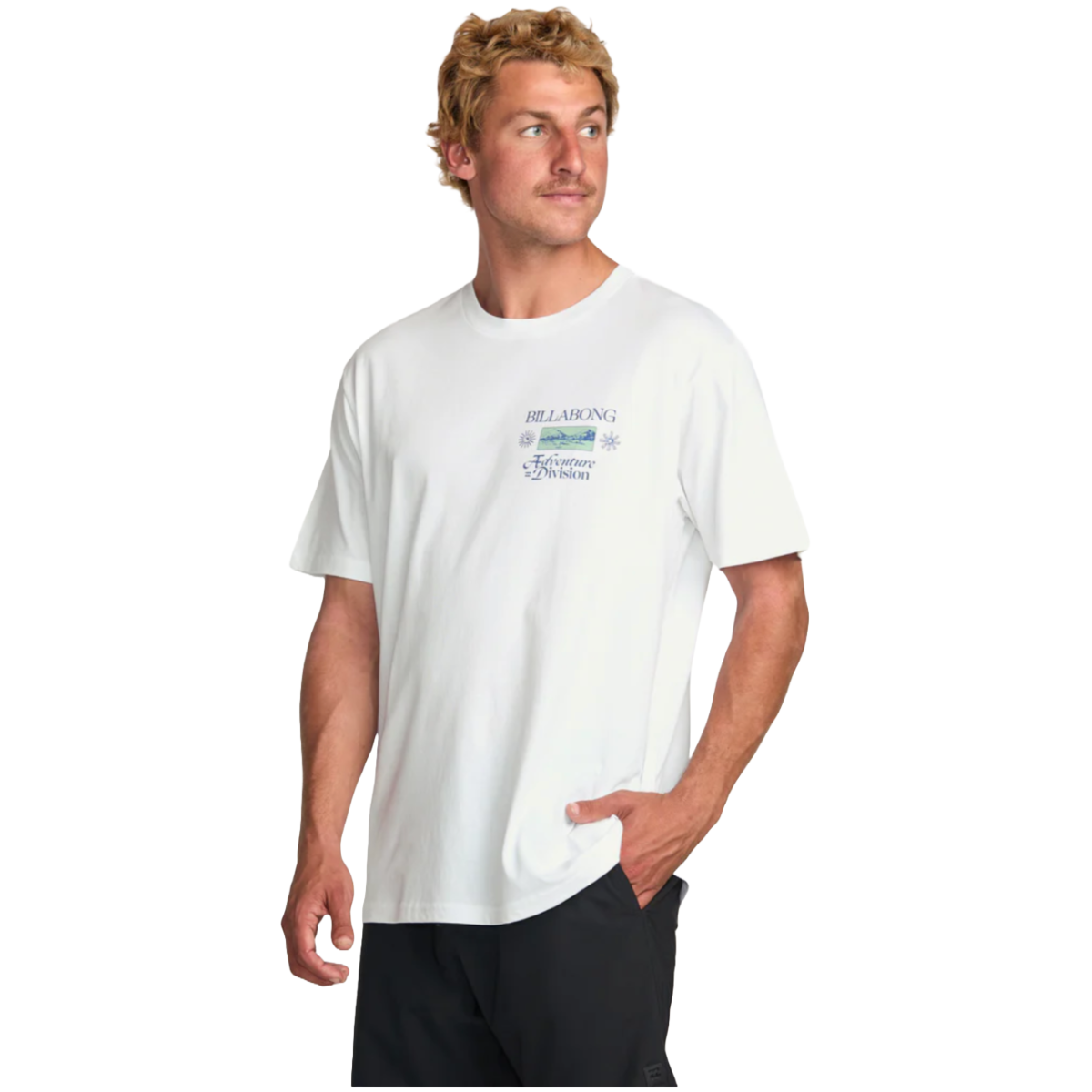Billabong Tidel Research A/Div Tee in White