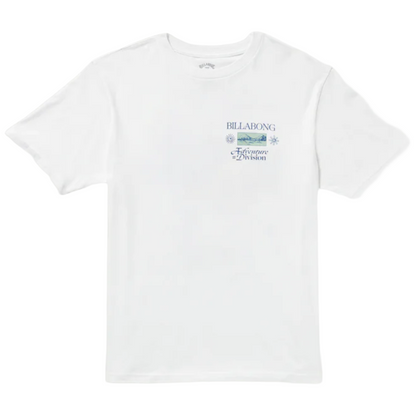 Billabong Tidel Research A/Div Tee in White