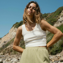 Billabong Rerun Knit Tank in Whitecap